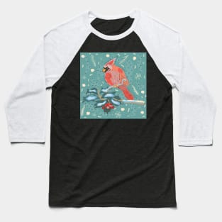 Red Cardinal Baseball T-Shirt